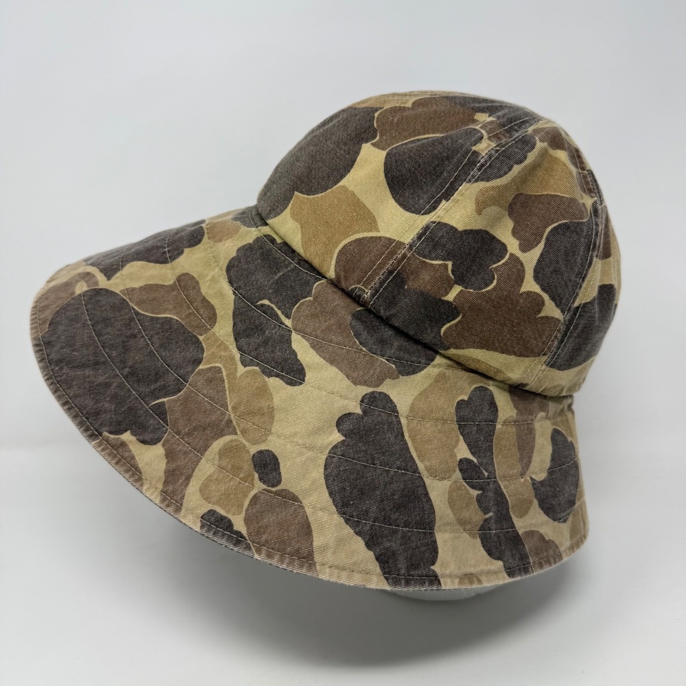 Columbia Sportswear Vintage Duck Hunter Camo Thinsulate Bucket Hat Mens USA Made
